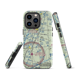 Wolf River Ranch Airport (MS53) VFR Sectional  Tough iPhone Case