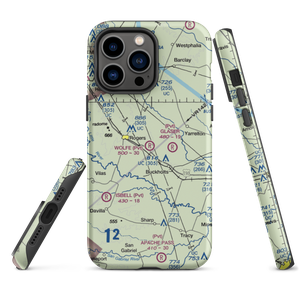 Wolfe Field (XA32) VFR Sectional  Tough iPhone Case