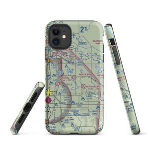 Wolfe Field Airport (1OK3) VFR Sectional  Tough iPhone Case