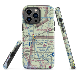 Wolfgram Airport (WS22) VFR Sectional  Tough iPhone Case