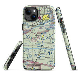 Wolford's Airport (IL01) VFR Sectional  Tough iPhone Case