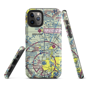 Wolverton's Field (30MI) VFR Sectional  Tough iPhone Case