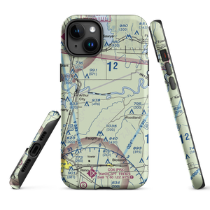 Womack Plantation Airport (0TA8) VFR Sectional  Tough iPhone Case