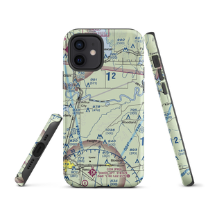 Womack Plantation Airport (0TA8) VFR Sectional  Tough iPhone Case