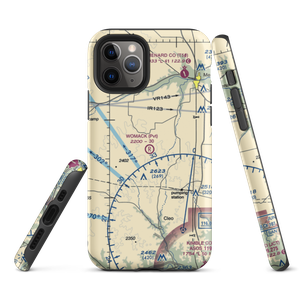 Womack Ranch Airport (XS15) VFR Sectional  Tough iPhone Case