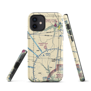 Womack Ranch Airport (XS15) VFR Sectional  Tough iPhone Case