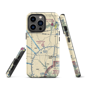 Womack Ranch Airport (XS15) VFR Sectional  Tough iPhone Case