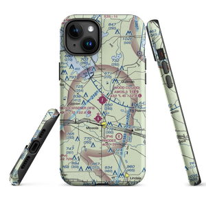 Wood County Airport (JDD) VFR Sectional  Tough iPhone Case