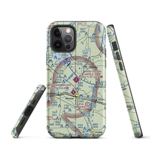 Wood County Airport (JDD) VFR Sectional  Tough iPhone Case