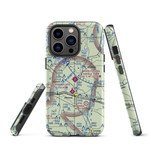 Wood County Airport (JDD) VFR Sectional  Tough iPhone Case