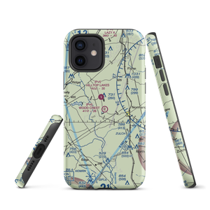 Wood Crest Ranch Airport (6TS6) VFR Sectional  Tough iPhone Case