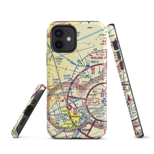 Wood Farm Airfield (12XA) VFR Sectional  Tough iPhone Case