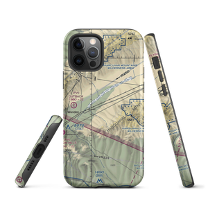 Wood's Airstrip (60AZ) VFR Sectional  Tough iPhone Case