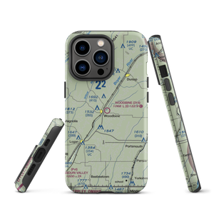 Woodbine Municipal Airport (3Y4) VFR Sectional  Tough iPhone Case