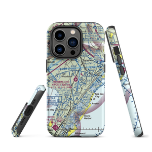 Woodbine Municipal Airport (OBI) VFR Sectional  Tough iPhone Case