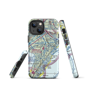 Woodbine Municipal Airport (OBI) VFR Sectional  Tough iPhone Case