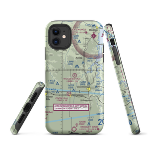 Woodfield Airpark Inc Airport (MU27) VFR Sectional  Tough iPhone Case