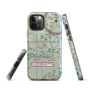 Woodfield Airpark Inc Airport (MU27) VFR Sectional  Tough iPhone Case