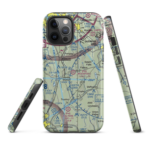 Woodford Airfield (4NK4) VFR Sectional  Tough iPhone Case