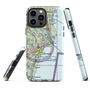 Woodland Airstrip (3WN7) VFR Sectional  Tough iPhone Case