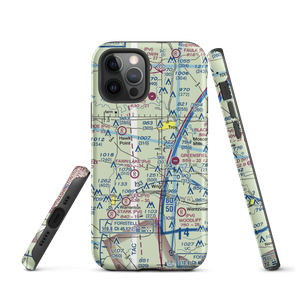 Woodland Airstrip (MU89) VFR Sectional  Tough iPhone Case