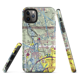 Woodland State Airport (W27) VFR Sectional  Tough iPhone Case