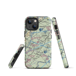 Woodridge Field (VG52) VFR Sectional  Tough iPhone Case