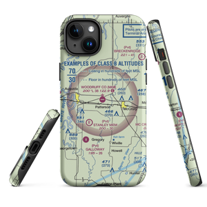 Woodruff County Airport (M60) VFR Sectional  Tough iPhone Case