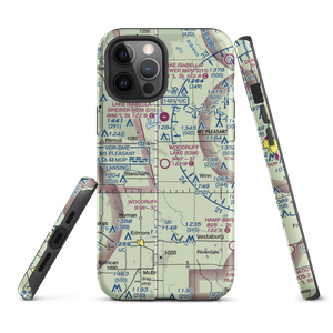 Woodruff Lake Airport (53W) VFR Sectional  Tough iPhone Case