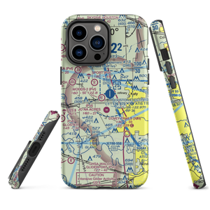 Woods Airport (77TX) VFR Sectional  Tough iPhone Case