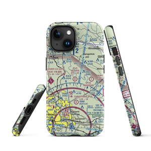 Woods Farm Airstrip (VA50) VFR Sectional  Tough iPhone Case