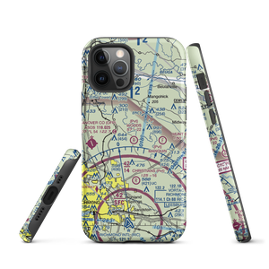 Woods Farm Airstrip (VA50) VFR Sectional  Tough iPhone Case