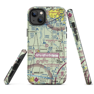 Woodside Airport (2MI0) VFR Sectional  Tough iPhone Case