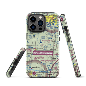 Woodside Airport (2MI0) VFR Sectional  Tough iPhone Case