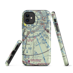 Woodsland Plantation Airport (40LA) VFR Sectional  Tough iPhone Case