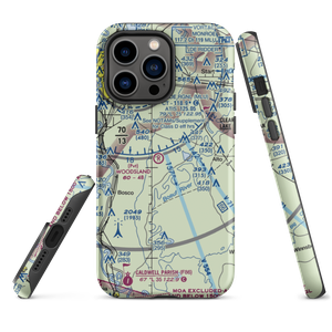 Woodsland Plantation Airport (40LA) VFR Sectional  Tough iPhone Case