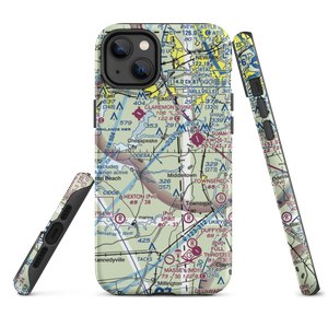 Woodstock Airport (MD03) VFR Sectional  Tough iPhone Case