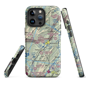 Woodstock Airport (VG55) VFR Sectional  Tough iPhone Case