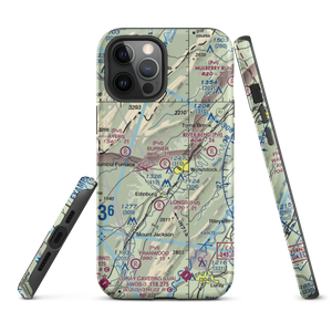 Woodstock Airport (VG55) VFR Sectional  Tough iPhone Case