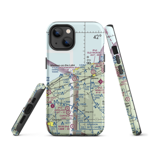 Woodworth Airport (OH03) VFR Sectional  Tough iPhone Case