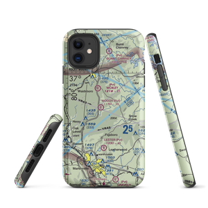 Woody Field Airport (VG40) VFR Sectional  Tough iPhone Case