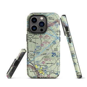 Woody Field Airport (VG40) VFR Sectional  Tough iPhone Case