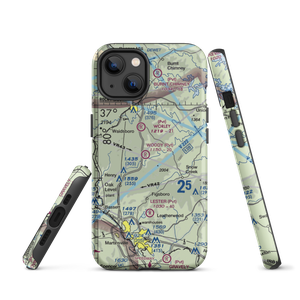 Woody Field Airport (VG40) VFR Sectional  Tough iPhone Case