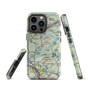 Woody Field Airport (VG40) VFR Sectional  Tough iPhone Case