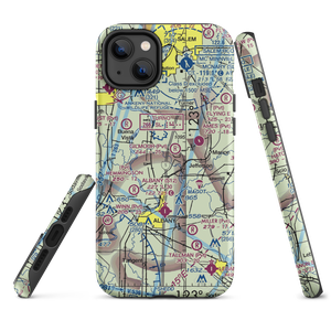 Wooldridge Agstrip Airport (9OR8) VFR Sectional  Tough iPhone Case