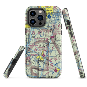 Wooldridge Agstrip Airport (9OR8) VFR Sectional  Tough iPhone Case