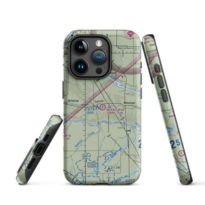 Woolf Brothers Airport (NE06) VFR Sectional  Tough iPhone Case