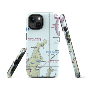 Woolsey Memorial Airport (5D5) VFR Sectional  Tough iPhone Case