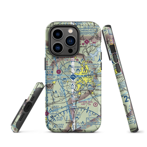 Worcester Regional Airport (ORH) VFR Sectional  Tough iPhone Case