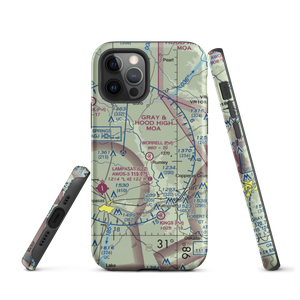 Worrell Airport (6TS1) VFR Sectional  Tough iPhone Case